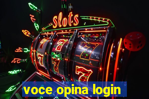 voce opina login